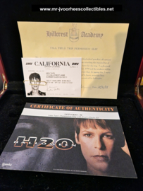 Halloween H20 Original Production Used John Tate Permission Slip & Keri ID Prop