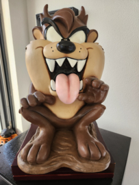 Looney Tunes Tasmanian Devil Taz Sitting Big Vintage Figurine Candy Bowl Statue