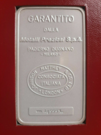 Walt Disney Scrooge McDuck First Cent Silver Coin Including 100 gram Silver Bar