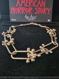 AHS American Horror Story Hotel Original Screen Used Lady Gaga Link Choker Prop