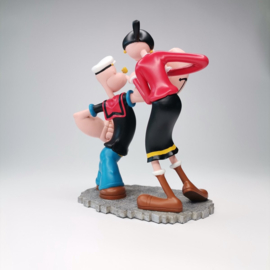 Popeye with Olive Swooning Rutten Figurine Statue New in Box