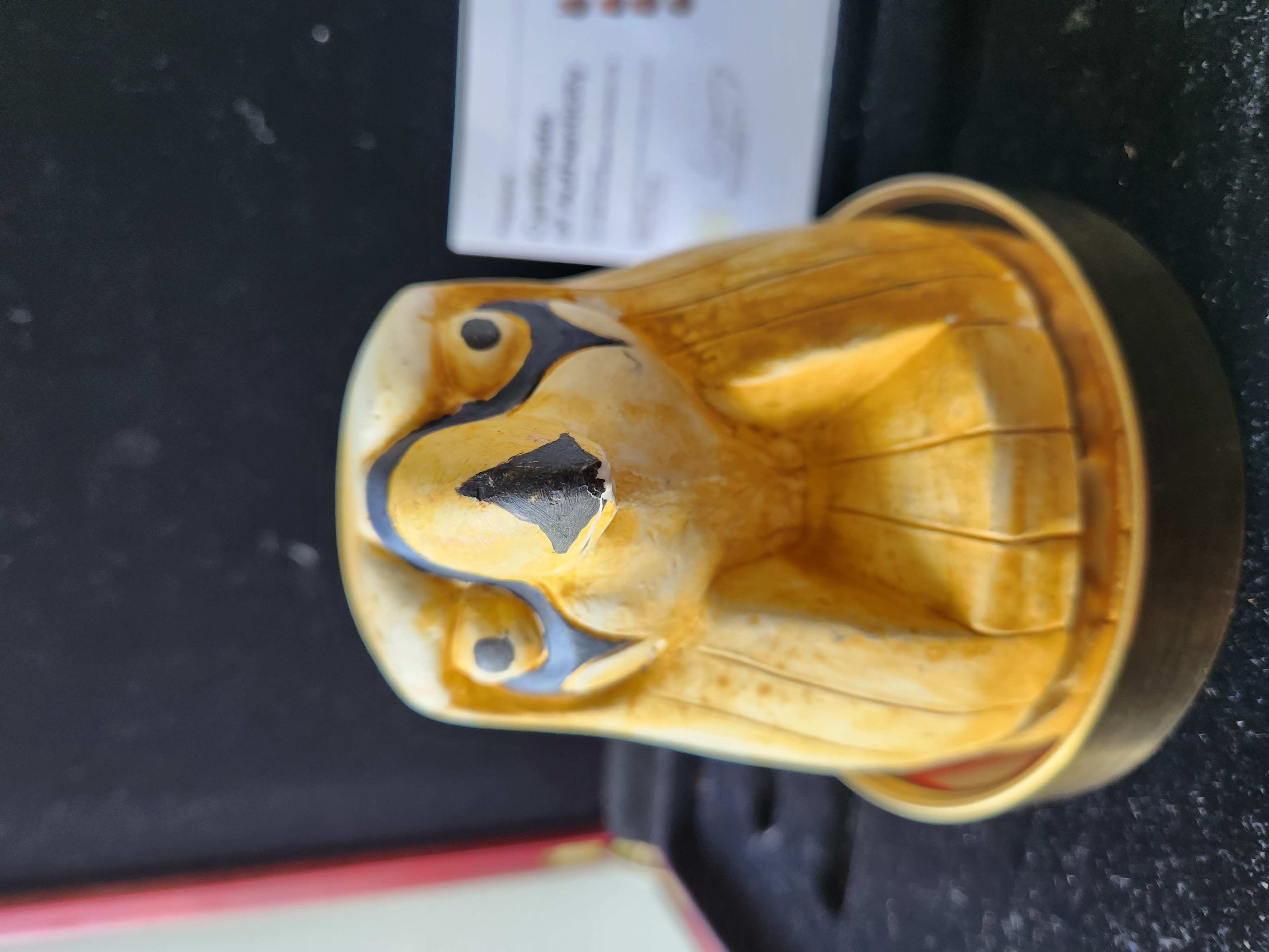 The Mummy (1999) Original Production Hand Made Horus Canopic Jar Lid Movie Prop