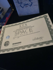 The Space Between US NASA Badge From B.Fox Movie Prop Set