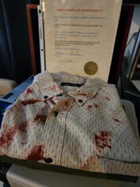 Marvel The Punisher Original Screen Used Bloody Shirt and Pants Set Movie Prop