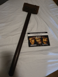 Gangs of New York Original Screen Used Bill The Butcher Wood Hammer Movie Prop
