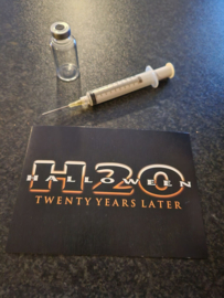 Michael Myers Halloween H20 Original Production Used Syringe and IV Bottle Prop