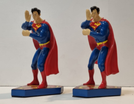 Superman Classic Figurine Bookends Statue Set