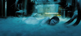 Underworld Awakening 2012 Original Screen Used Piece of Cryo Tube Movie Prop