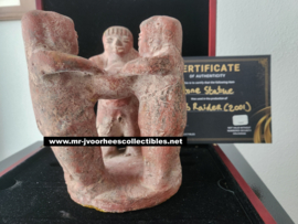 Tomb Raider 2001 Lara Croft Original Production Used Stone Statue Movie Prop