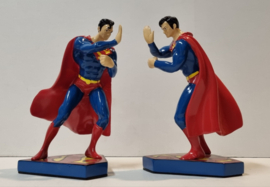 Superman Classic Figurine Bookends Statue Set