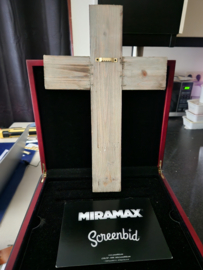 Gangs of New York Original Screen Used Leonardo DiCaprio Wooden Cross Movie Prop