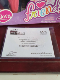 DC Universe Suicide Squad Original Screen Used Zoe Lawton Doll Movie Prop