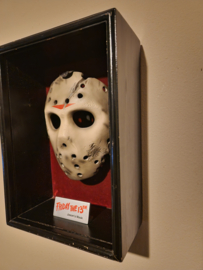 Neca Friday the 13th Jason Voorhees LE of 1000 Mask Statue in Shadowbox Display