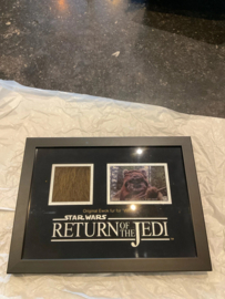 Star Wars Return of the Jedi 1983 Original Screen Used Ewok Fur for Wicket Prop