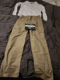 Breaking Bad Walter White Original Screen Used Worn Khaki Pants and Shirt Prop