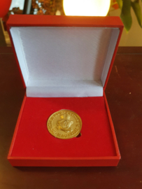 Walt Disney Scrooge McDuck French Magazine 1 Sou Coin in Box