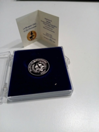 Walt Disney Scrooge McDuck Numbero Uno LE of 3000 Silver Coin