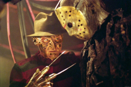 Freddy vs Jason Piece of Freddy Krueger Sweater Screen Used Prop