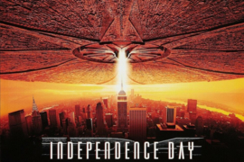 Independence Day Origineel Screen Used Piece Alien Ship LE Prop