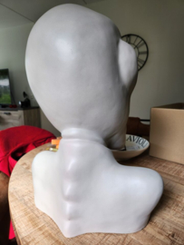 Alien Roswell Area 51 Lifesize Alien Bust Figurine Statue