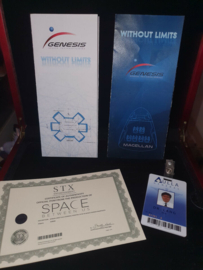The Space Between US NASA Badge From Dr. Lang Movie Prop Set
