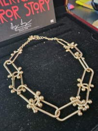 AHS American Horror Story Hotel Original Screen Used Lady Gaga Link Choker Prop