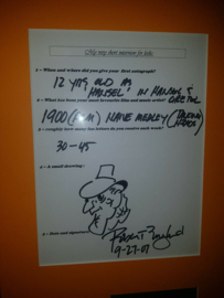 Nightmare on Elm Street Freddy Krueger Signed Photo & Interview