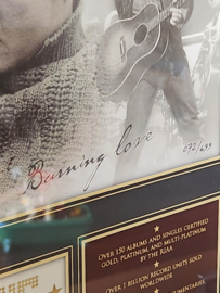 Elvis Presley Burning Love Original LE of 499 Numbered Gallery Edition Print