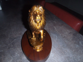 Walt Disney The Lion King Simba 20 Year Employee Bronze Service Award Statue