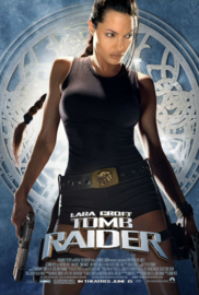 Tomb Raider 2001 Lara Croft Original Production Used Flower Pot Movie Prop