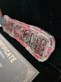 The Flintstones 1994 Original Production Used Name Plaque Prop