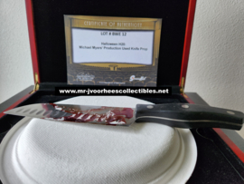 Halloween H20 Original Production Used Michael Myers Bloody Knife Movie Prop