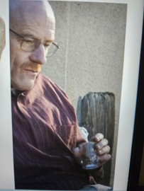 Breaking Bad Original Production Used Walter White Thick Bottom Shot Glass Prop