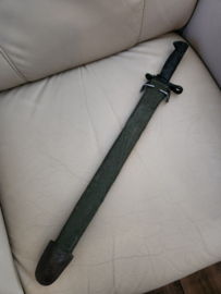 HBO The Pacific Original Screen Used M1905 Bayonet and Scabbard Movie Prop