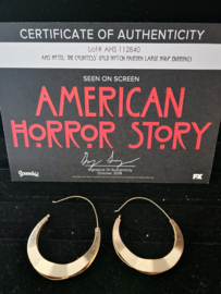 AHS American Horror Story Hotel Original Screen Used Lady Gaga Pattern Hoop Prop