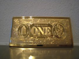 Walt Disney Scrooge McDuck $1 Duckburg Gold Banknote LE Bar Coin