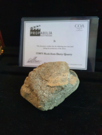 Stephen King IT Original Screen Used Throwing Rock Movie Prop