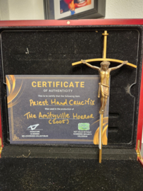 The Amityville Horror (2005) Original Production Used Priest Hand Crucifix Prop