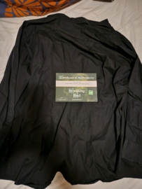 Breaking Bad Original Production Used Walter White Black Button Shirt Movie Prop