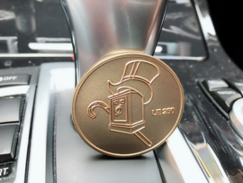 Walt Disney Scrooge McDuck Money Bin Vault LE of 250 French Coin