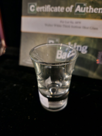 Breaking Bad Original Production Used Walter White Thick Bottom Shot Glass Prop