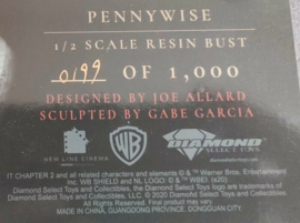 Stephen King IT Pennywise Clown Figurine LE of 1000 Bust Statue