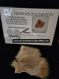 Beauty and the Beast Original Production Used Beast Hair Movie Prop