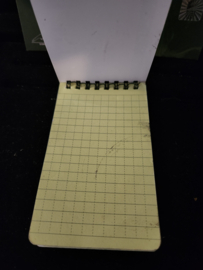 Breaking Bad Original Production Used Hank Gun Caliber Note Pad Movie Prop