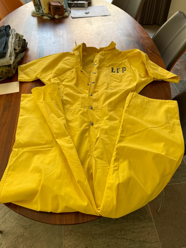 George Clooney Out of Sight 1998 Original Screen Used Prison Jumpsuit Movie Prop