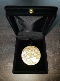 Walt Disney Scrooge McDuck Money Bin Vault LE of 250 French Coin