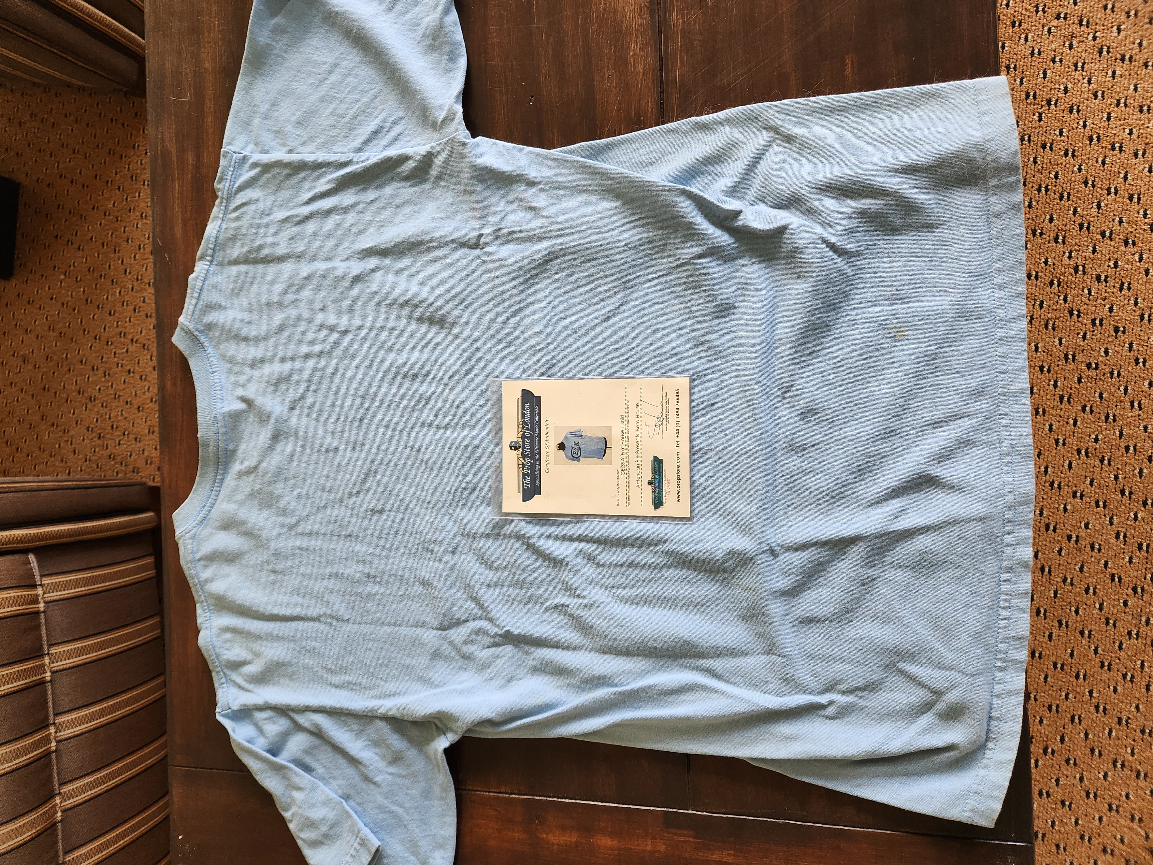 American Pie Beta House 2007 Original Screen Used Frat House T-Shirt Movie Prop