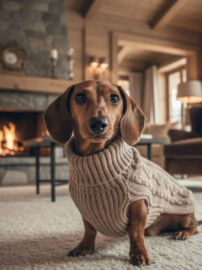 tqel sweater  s m l taupe