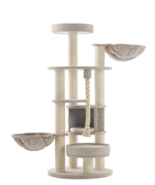 Ruime krabpaal cat tree 70x70x189H