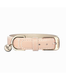 M&P LEDEREN ZACHT ROZE HALSBAND MT 40